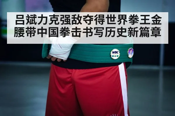 boxing champion belt